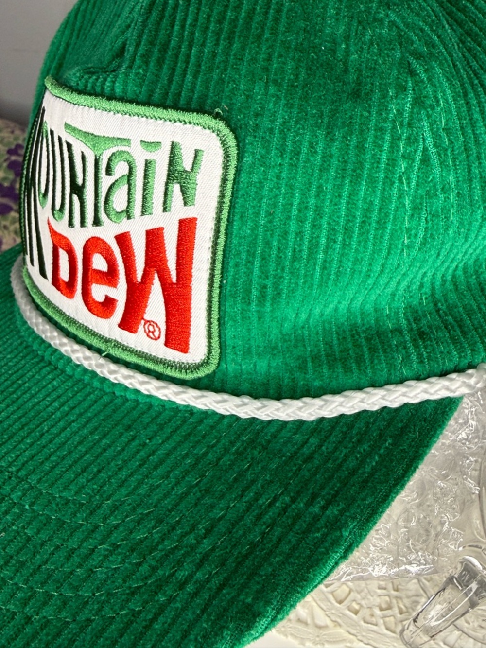 SNAG Corduroy Mountain Dew SnapBack - Picture 6 of 11